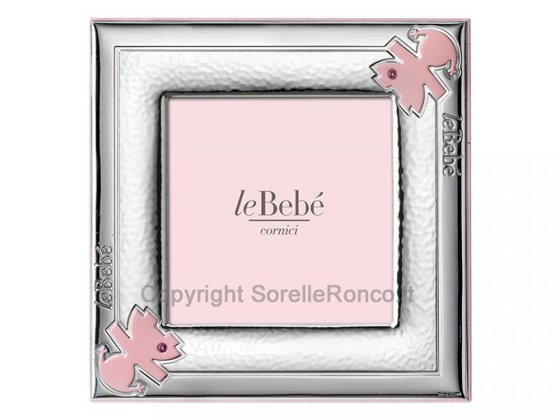 CORNICE QUADRATA ARGENTO LE BEBÈ BIMBA