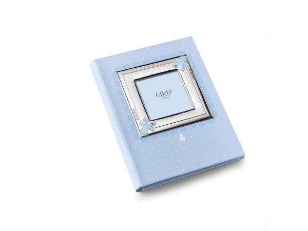 LB203-C-24C - Album con Cornice Argento e Diario Bimbo