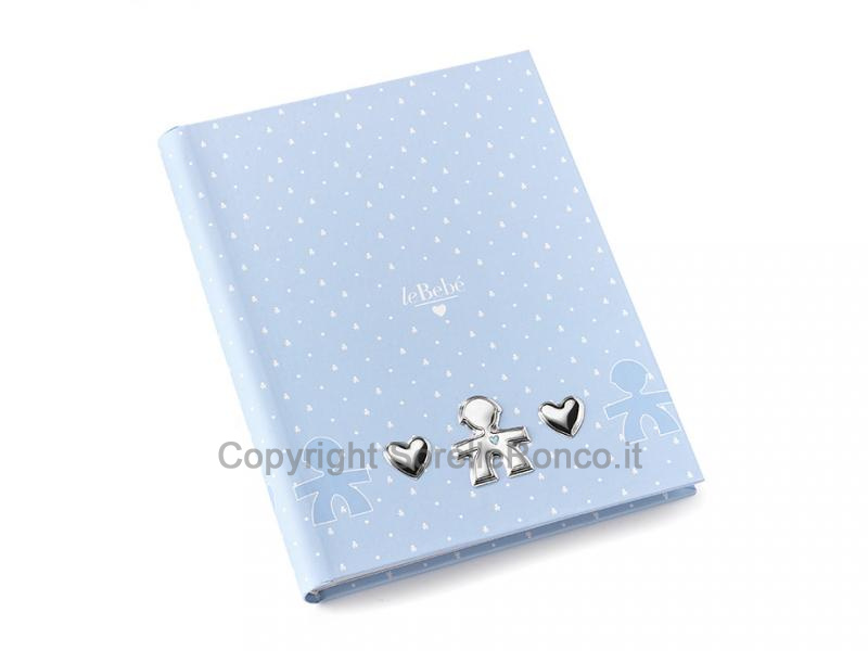 ALBUM PORTAFOTO ARGENTO CON DIARIO 24X30