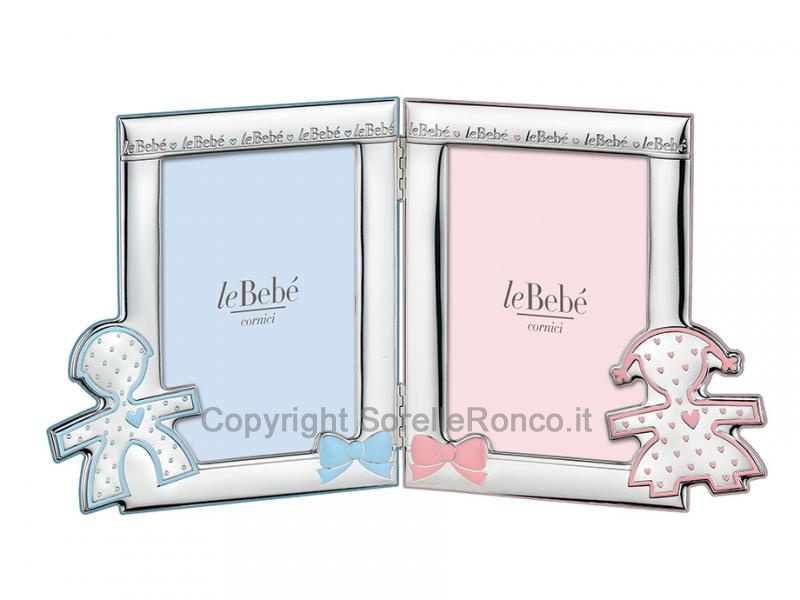 CORNICE LEBEBÈ DOPPIA BIMBO BIMBA 10X15