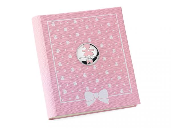 LB207-20R - Album Portafoto con Tondo Bimba 20x25