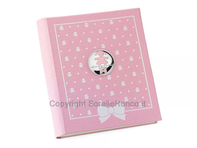 ALBUM PORTAFOTO CON TONDO BIMBA 20X25