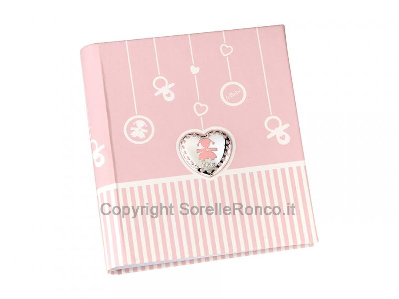 ALBUM CUORE CON DIARIO BIMBA 20X25