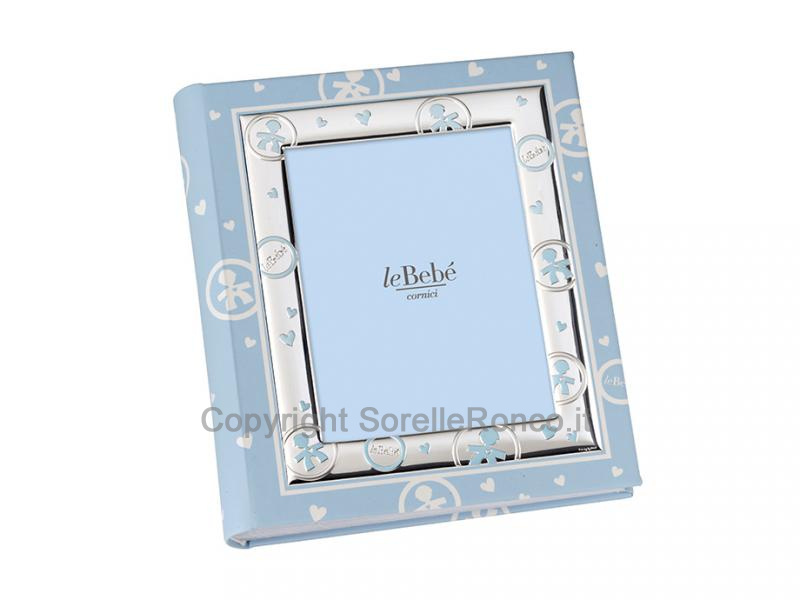 ALBUM CON CORNICE E DIARIO BIMBO 20X25