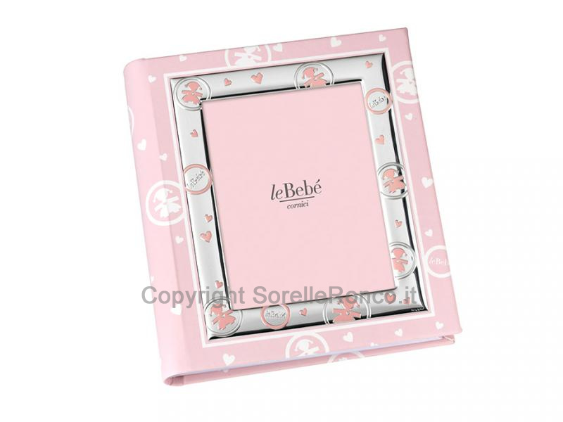 ALBUM CON CORNICE E DIARIO BIMBA 20X25