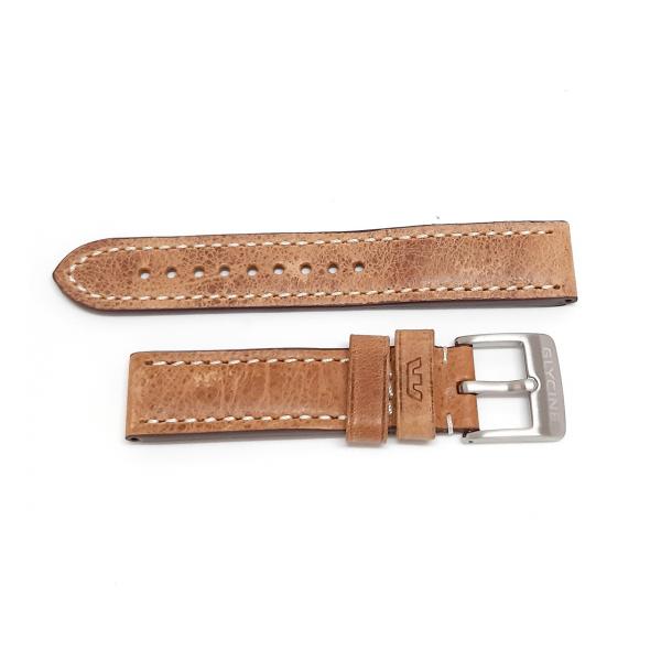 LB7BH - Cinturino Glycine Pelle Beige 20mm