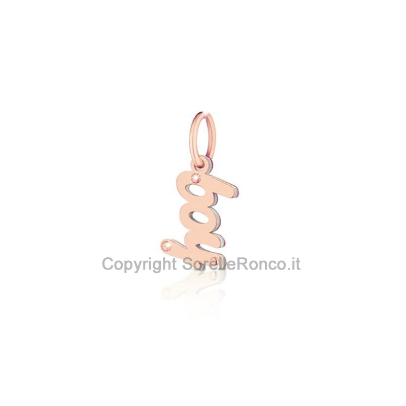 LE BEBÈ LOCK YOUR LOVE BOY ORO ROSA 1,3CM
