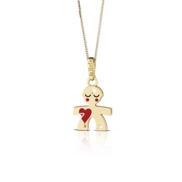 LBB005-20 - Catenina Le Bebe Bimbo Cucciolo Oro Giallo