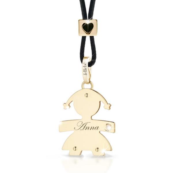 LBB014 - LEBEBE Diamantino Oro Giallo Bimba