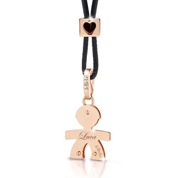 LBB042 - Ciondolo Cucciolo Le Bebe Bimbo Rosa