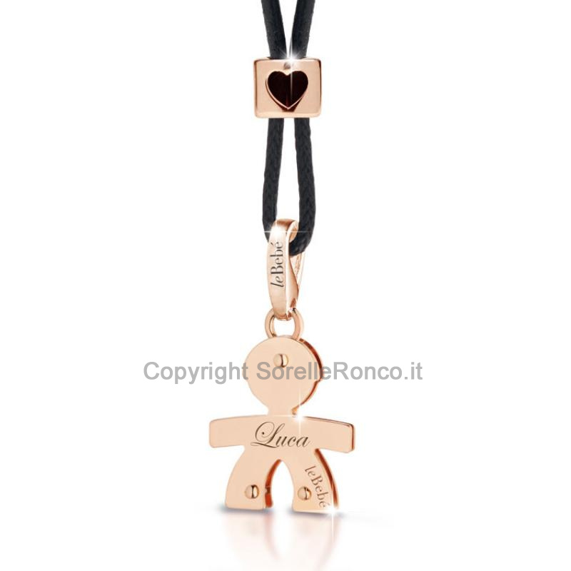 CIONDOLO CUCCIOLO LE BEBE BIMBO ROSA