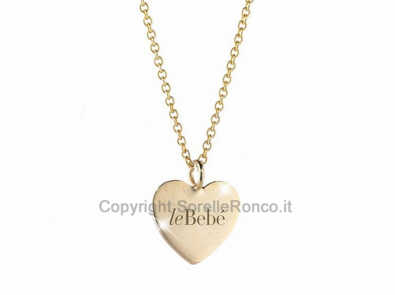 PENDENTE A CUORE LE COCCOLE LE BEBÈ