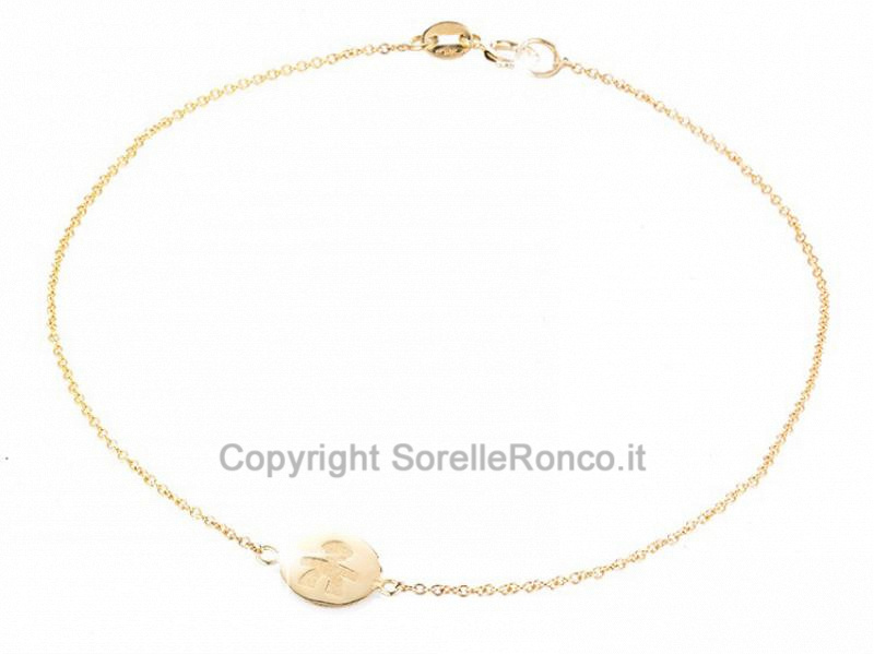 BRACCIALE MASCHIETTO LE COCCOLE LE BEBÈ 17/18CM