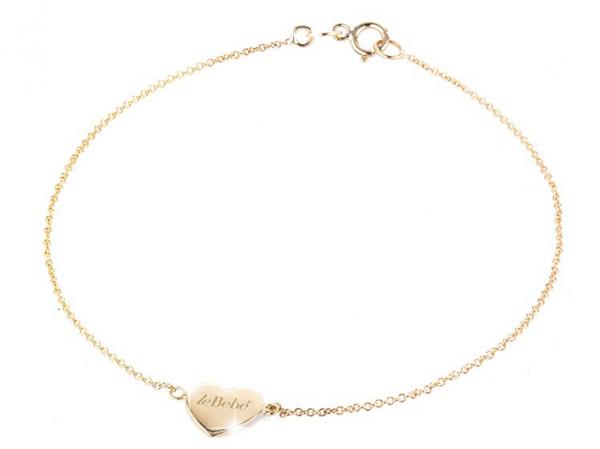 LBB146 - Bracciale a Cuore Le Coccole Le Bebè 17/18cm