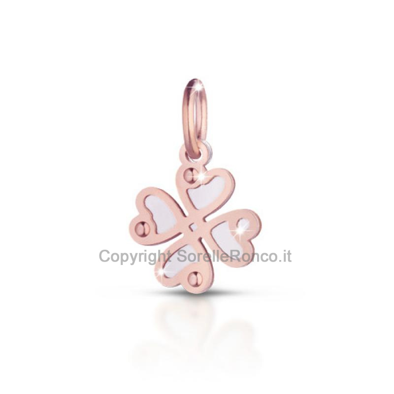 QUADRIFOGLIO LOCK YOUR LOVE ORO ROSA
