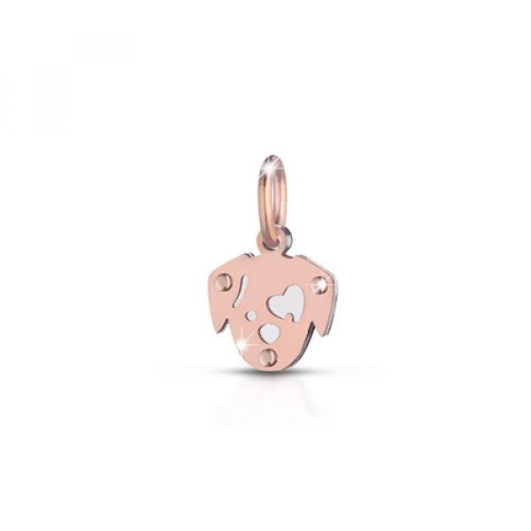 LBB166 - Le Bebè Lock You Love Cane Oro Rosa 0.73x0.81cm
