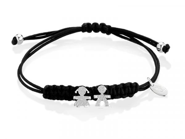 LBB307 - Bracciale Le Briciole Le Bebe 2 Sagome