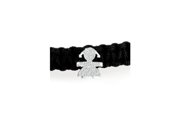 LBB308-F - Le Bebè Elemento Singolo Pavè Oro Bianco F 18kt