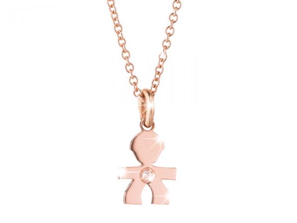 LBB321 - Girocollo Le Briciole Le Bebè Bimbo Rosa