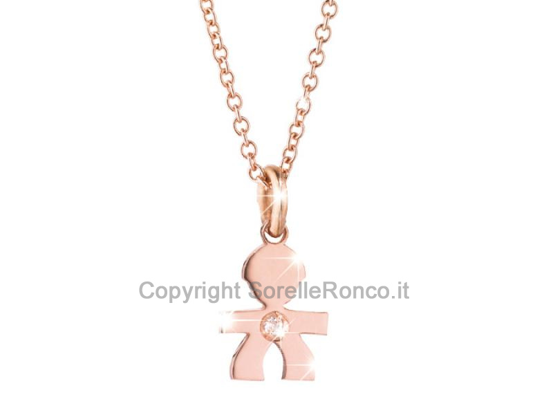 GIROCOLLO LE BRICIOLE LE BEBÈ BIMBO ROSA