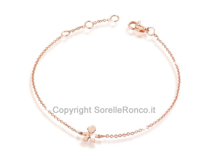 BRACCIALE LE BRICIOLE LE BEBE BIMBO ROSA