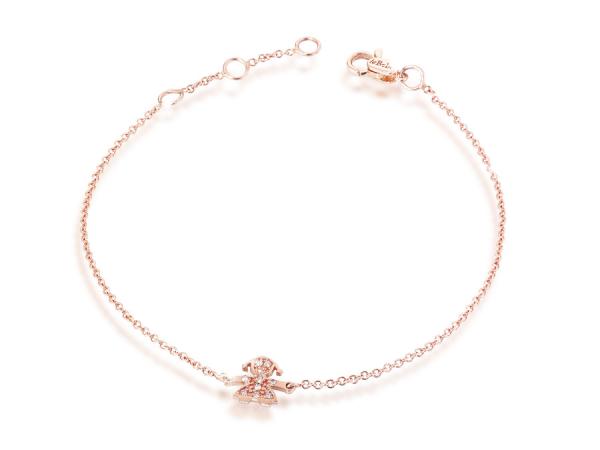 LBB328 - Bracciale Le Bebe Le Briciole Pavè Bimba