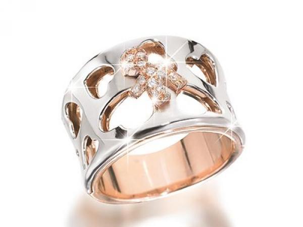 LBB351 - Anello I Divini Le Bebe Bimbo Oro Bianco