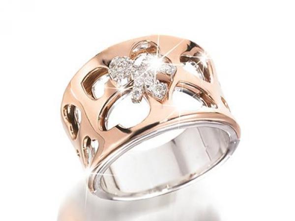 LBB353 - Anello I Divini Le Bebe Bimbo Oro Rosa