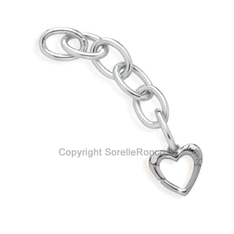 LINK LOCK YOUR LOVE MOSCHETTONE ARGENTO