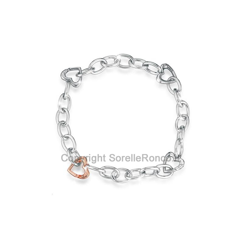 BRACCIALE LE BEBÈ LOCK YOUR LOVE ORO ROSA E SILVER