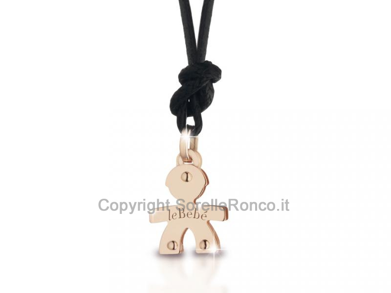 CIONDOLO LE BEBE I MINI BIMBO ORO ROSA