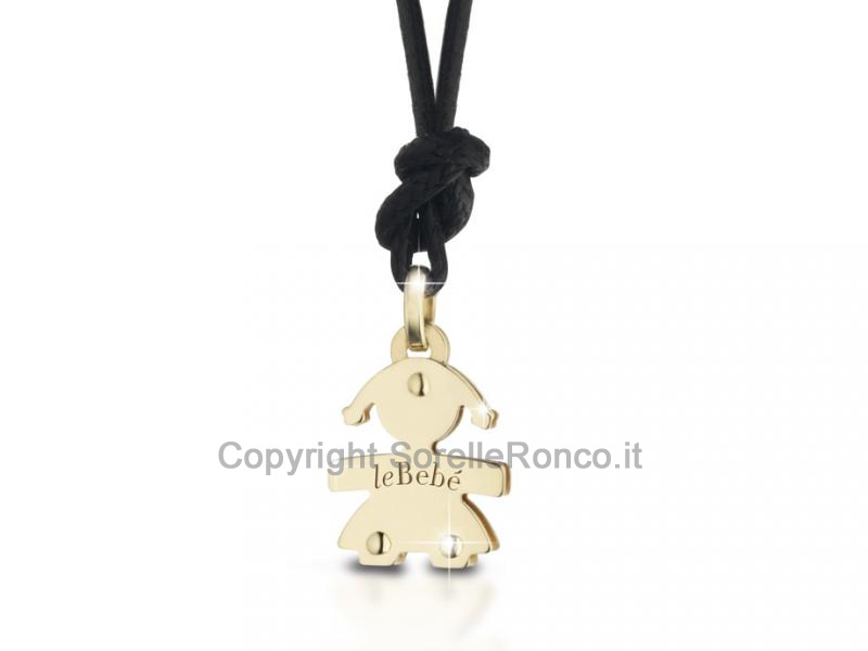 CIONDOLO LE BEBE I MINI BIMBA ORO GIALLO
