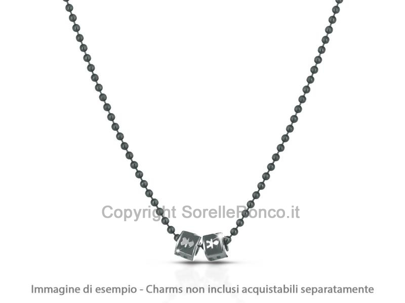 CATENA ADD LE BEBÈ PALLINE IN ARGENTO