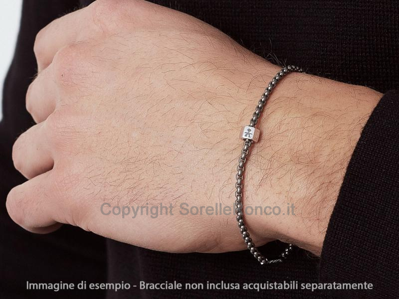 CHARM ADD BULLONE LE BEBÈ BIMBO ARGENTO