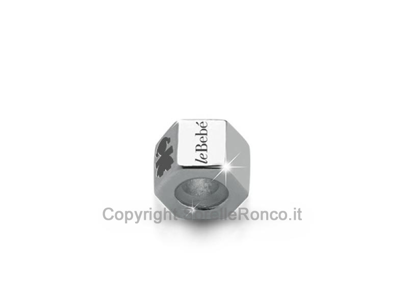 CHARM ADD BULLONE LE BEBÈ BIMBA ARGENTO