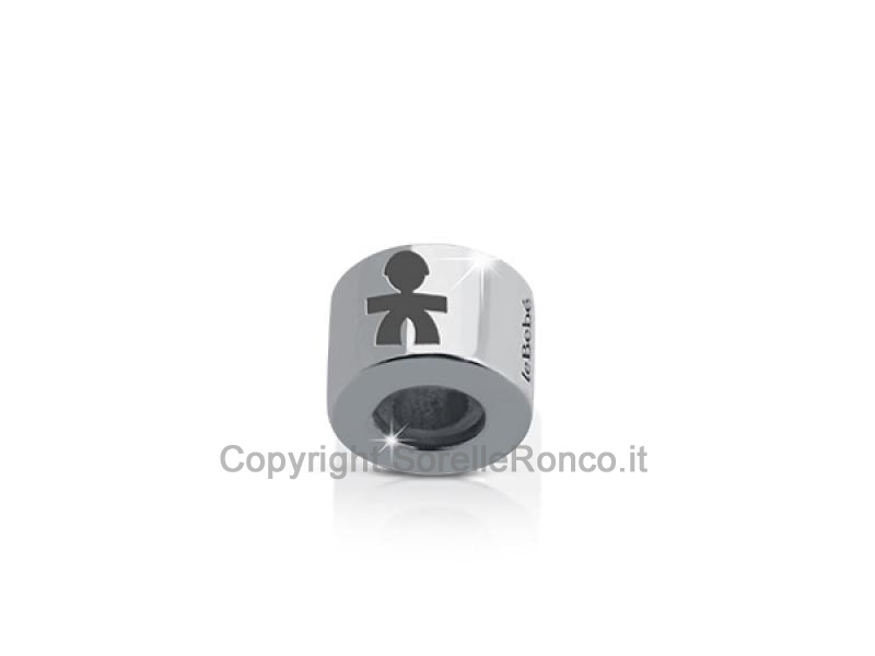 CHARM ADD LE BEBÈ CILINDRO BIMBO ARGENTO