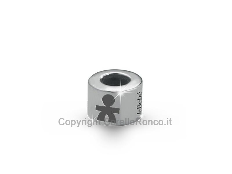 CHARM ADD LE BEBÈ CILINDRO BIMBO ARGENTO