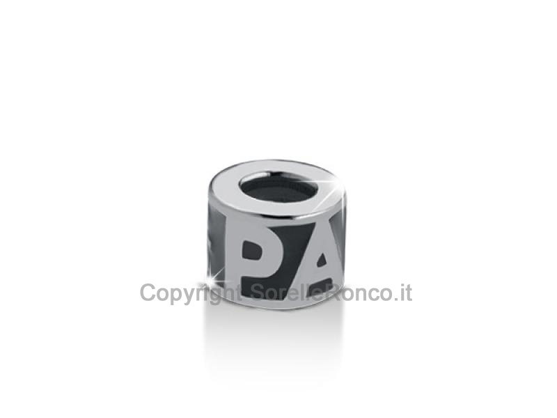 CHARM ADD LEBEBE BIMBO E SCRITTA PAPÀ