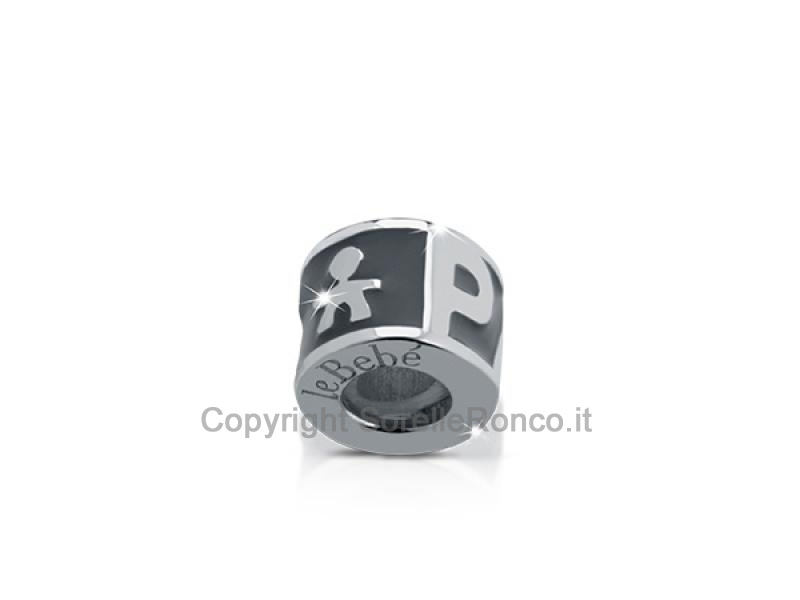 CHARM ADD LEBEBE BIMBO E SCRITTA PAPÀ