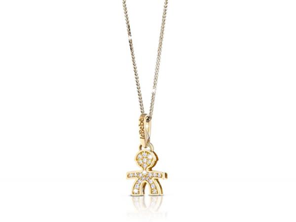 LBB253 - Collana Le Briciole Le Bebe Bimbo Pavè