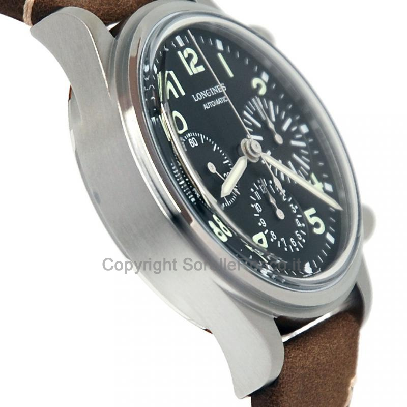 LONGINES HERITAGE AVIGATION NERO 41MM BIGEYE