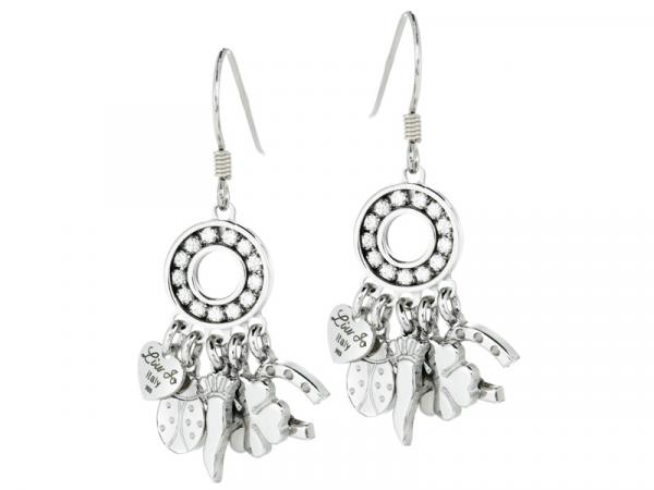 LJ409 - Orecchini Liu-Jo Lucky Love con Zirconi