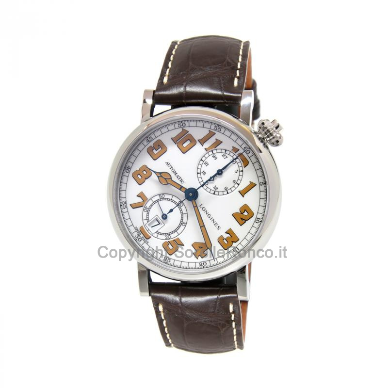 LONGINES AVIGATION MARRONE CHRONO 41MM