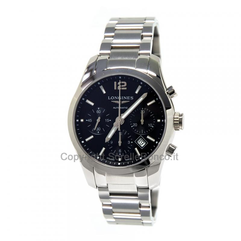 LONGINES CONQUEST CHRONO NERO 41MM