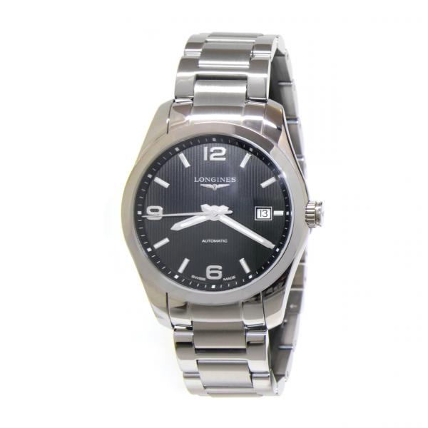 L27854566 - Longines Conquest Acciaio Nero 40mm Automatico
