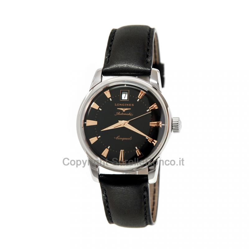 LONGINES CONQUEST HERITAGE NERO 35MM