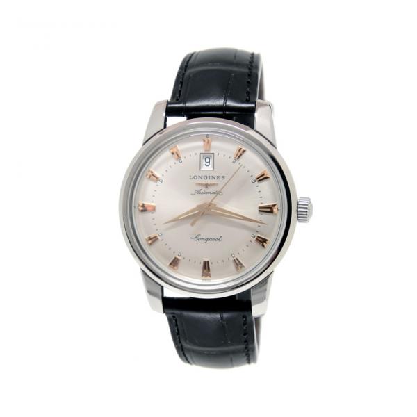 L16454754 - Longines Heritage Automatic Date Argento 40mm