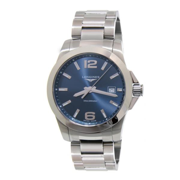 L37604966 - Orologio Longines Conquest Acciaio Blu 43mm Quarzo