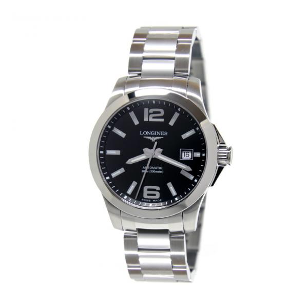 L37764586 - Longines Conquest Acciaio Nero Automatico 39mm