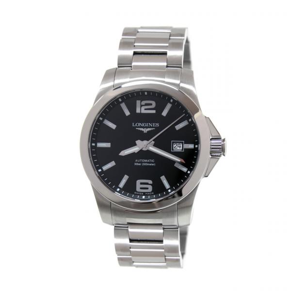 L37774586 - Longines Conquest Acciaio Nero Auto 41mm